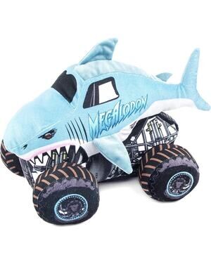 Monster Jam Megalodon Shark Plush Pillow Buddy - 16-Inch  New